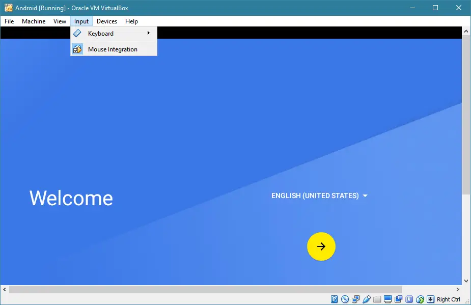 virtualbox full screen mode exit