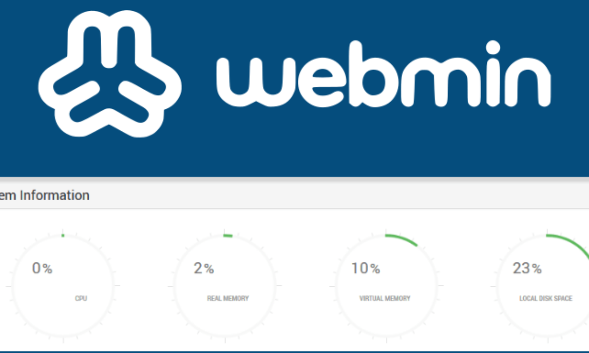 Managing Your Linux Server With Webmin Boolean World