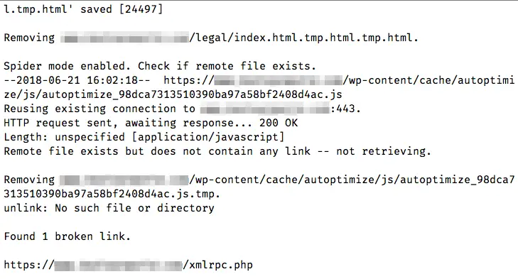 wget spider wget spider